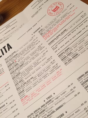 Menu photo 6 Solita - Manchester Manchester, XGM