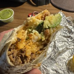 Antojitos Mexicanos - That's a slice of avocado.