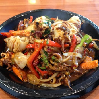 MaDee Thai Kitchen - Spicy squid! Best.Squid.Ever. - Thai Near Me - Costa Mesa, California MaDee Thai Kitchen - Spicy squid! Best.Squid.Ever. - Thai Near Me - Costa Mesa, California
