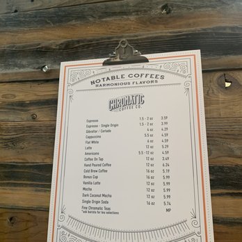 Chromatic Coffee - Menu - Coffee Roasteries Near Me - San Jose, California Chromatic Coffee - Menu - Coffee Roasteries Near Me - San Jose, California