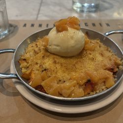 Peach crisp