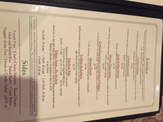 Menu photo 8 Capones Hideout New Berlin, IL