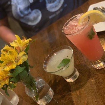 Back Bistro - IVORY LINEN Mint and Watermelon Margarita - New American Near Me - Folsom, California