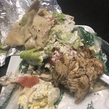 Pita Gourmet - Not even able to eat. Saturated in dressing - Mediterranean Near Me - Buffalo, New York