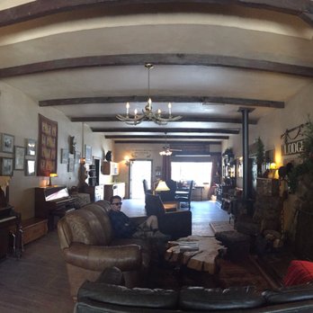 Silver Pines Lodge - Inside the lodge. There was a fire and DVDs to borrow. - Hotels Near Me - Idyllwild, California