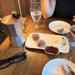 Tiramisu, Donuts(gluten free), and Chocolate Mousse (gluten free) Tiramisu, Donuts(gluten free), and Chocolate Mousse (gluten free)
