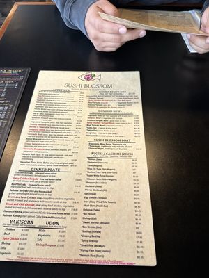 Menu photo 4 Sushi Blossom Spokane, WA