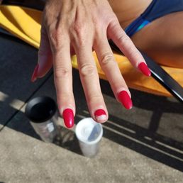 Second nail in only two weeks.