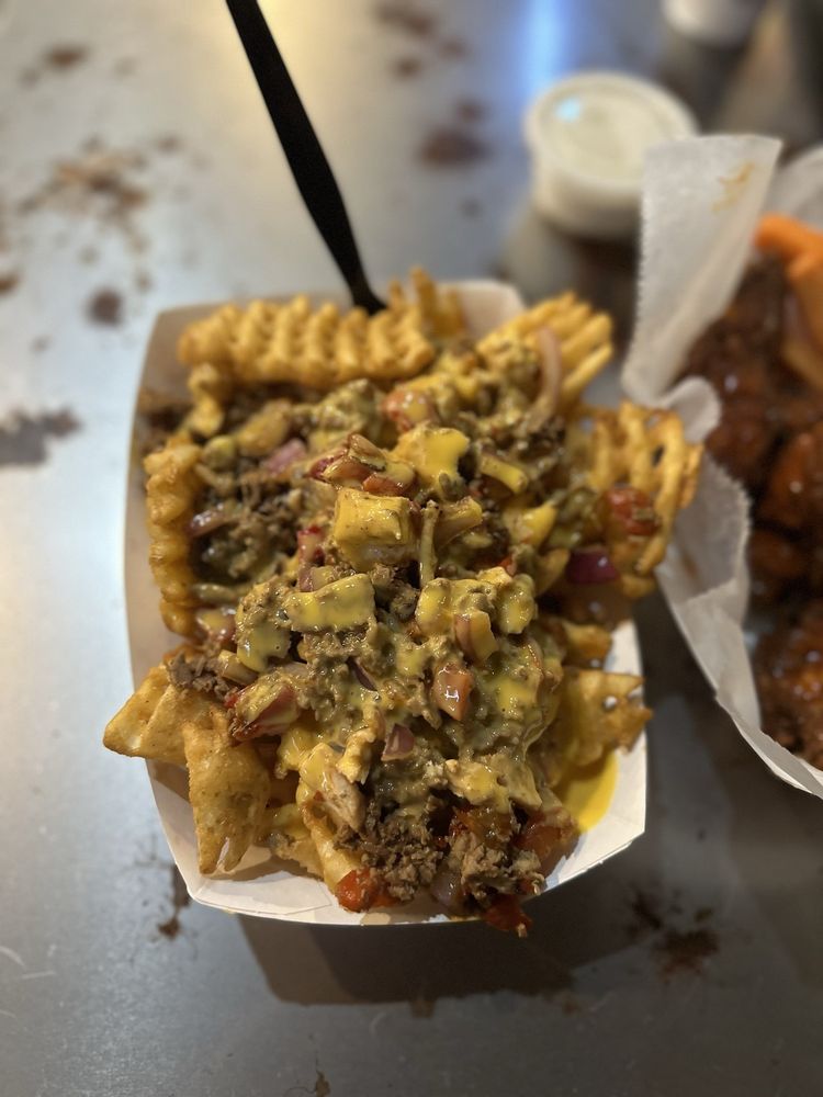 Food from Phat Philly's Cheesesteaks