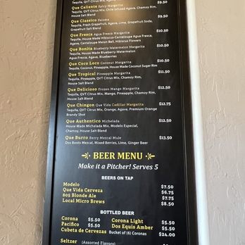 Que Vida Tacos Huntington Beach - Cocktail Bars Near Me - Huntington Beach, California