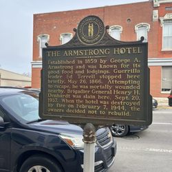 The Armstrong Hotel Historical Marker