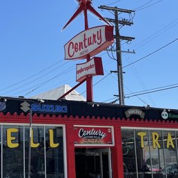 Exterior outside entrance of Century Motorcycles - San Pedro, California Exterior outside entrance of Century Motorcycles - San Pedro, California