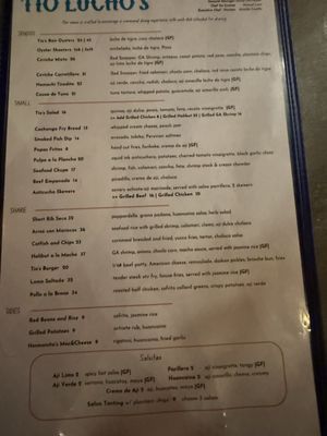 Menu photo 2 Tio Lucho's Atlanta, GA