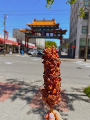 Chung Chun Rice Dog Mochinut by null