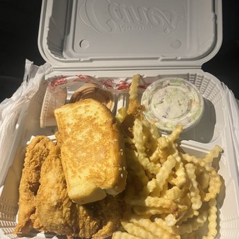 Raising Cane's Chicken Fingers - Chicken fingers, fries and coleslaw - Fast Food Near Me - Carson, California Raising Cane's Chicken Fingers - Chicken fingers, fries and coleslaw - Fast Food Near Me - Carson, California