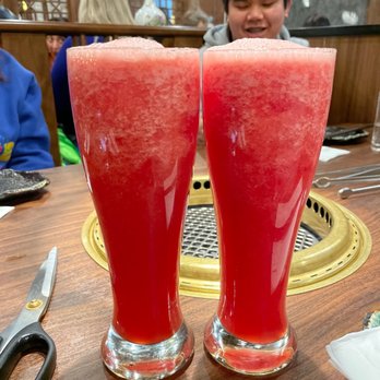 GAN-HOO BBQ - Watermelon juice - Barbeque Near Me - Flushing, New York GAN-HOO BBQ - Watermelon juice - Barbeque Near Me - Flushing, New York