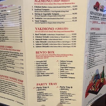Sun Kitchen Asian Bistro - Japanese Menu - Sushi Bars Near Me - Brentwood, California Sun Kitchen Asian Bistro - Japanese Menu - Sushi Bars Near Me - Brentwood, California