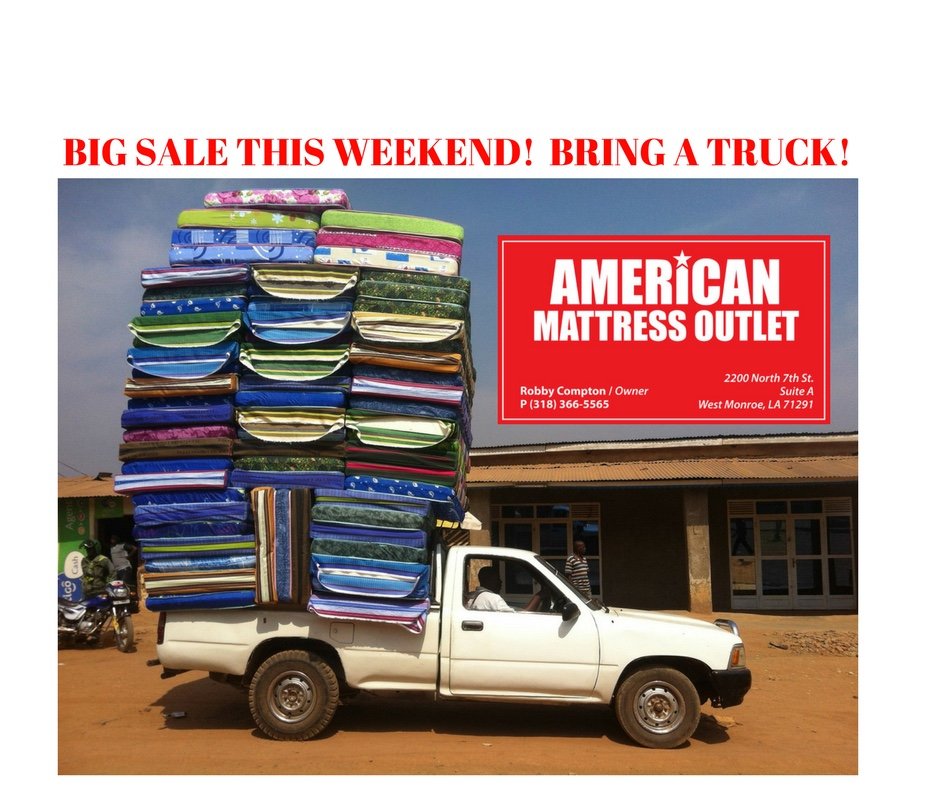 AMERICAN MATTRESS OUTLET 2200 North 7th St, West Monroe, Louisiana