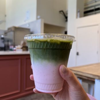 Telescope Coffee - Matcha Rose Latte - Bakeries Near Me - San Francisco, California Telescope Coffee - Matcha Rose Latte - Bakeries Near Me - San Francisco, California