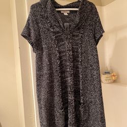 Kohl's - My other cute dress. Salt and pepper pattern. Looked so cute on me when I tried it on in their dressing room.$17.00. Great bargain.