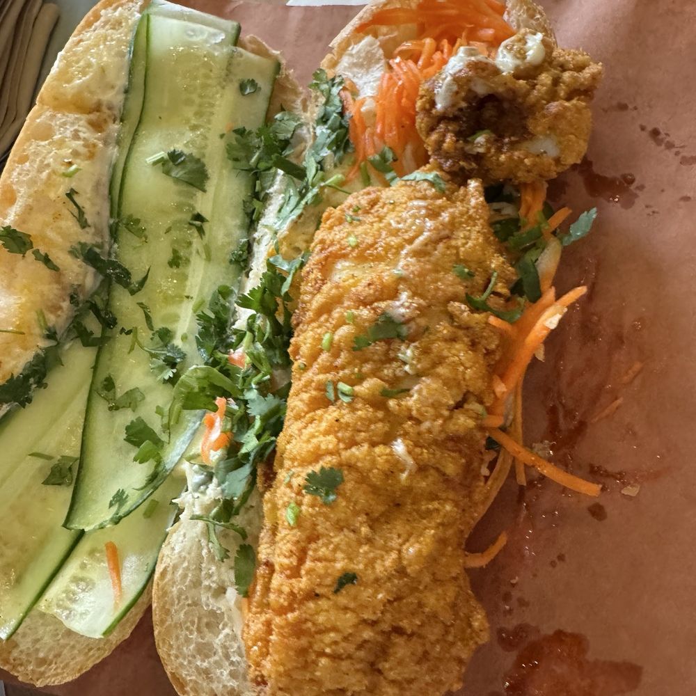 Chao Ban - Fried catfish Banh mi - Vietnamese Near Me - McLean, Virginia