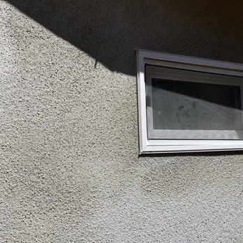 Zargoza Plastering - New window I installed. The wall was completely bare. They matched stucco to existing walls. Came out perfect. - Stucco Services Near Me