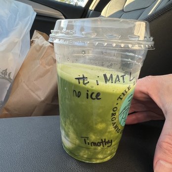 The Lost Bean - Matte Latte with No Iced - the Handsome Barista not wearing any masks told me this is what I get!!! - Coffee & Tea Near Me - Irvine, California The Lost Bean - Matte Latte with No Iced - the Handsome Barista not wearing any masks told me this is what I get!!! - Coffee & Tea Near Me - Irvine, California
