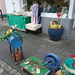 Gerresheimer Wochenmarkt - Hübsche Deko.