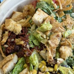 Cobb salad w grilled chicken Cobb salad w grilled chicken