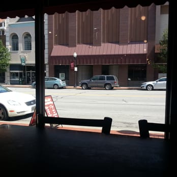 Hackett Hot Wings - Our table with a view of downtown Joplin (Main st.) - Chicken Wings Near Me - Joplin, Missouri Hackett Hot Wings - Our table with a view of downtown Joplin (Main st.) - Chicken Wings Near Me - Joplin, Missouri