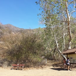 Trailhead for Fox Canyon trail Trailhead for Fox Canyon trail