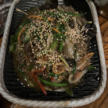 Jongro BBQ - Glass Noodles with beef (aka japchae) - Korean Near Me - New York, New York Jongro BBQ - Glass Noodles with beef (aka japchae) - Korean Near Me - New York, New York