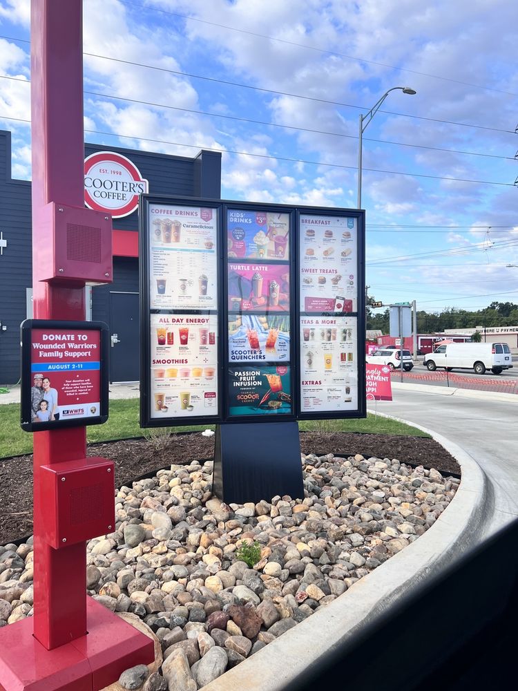 SCOOTER’S COFFEE Updated September 2024 3817 W Marshall Ave