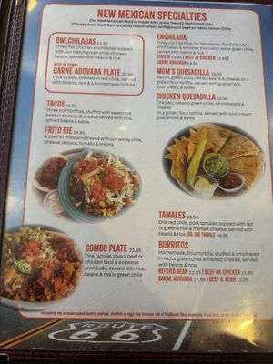 Menu photo 6 The Owl Cafe Albuquerque, NM