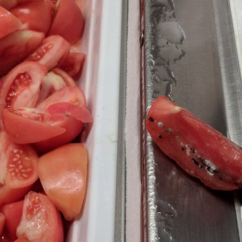Spring Shabu-Shabu - Found a moldy tomato - Hot Pot Near Me - Boston, Massachusetts