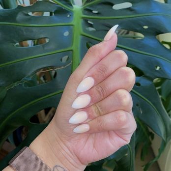 Oasis Nails - Ombré nails done by the owner herself! - Nail Salons Near Me - Sacramento, California