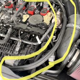 Engine bay seal.
