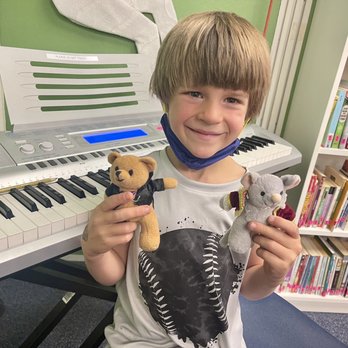 Ms. Chelle's Piano Lessons - Meeting Beethoven Bear and Mozart Mouse for the first time. - Musical Instruments & Teachers Near Me - San Jose, California Ms. Chelle's Piano Lessons - Meeting Beethoven Bear and Mozart Mouse for the first time. - Musical Instruments & Teachers Near Me - San Jose, California
