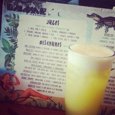 Menu photo 4 Caiman Tugurio Playa del Carmen, ROO Menu photo 4 Caiman Tugurio Playa del Carmen, ROO