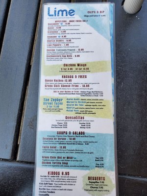 Menu photo 6 Lime - An American Cantina Winter Park, CO Menu photo 6 Lime - An American Cantina Winter Park, CO