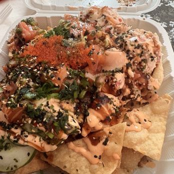 Ry's Poke Shack - Tsunami Nachos - Hawaiian Near Me - Pasadena, California Ry's Poke Shack - Tsunami Nachos - Hawaiian Near Me - Pasadena, California