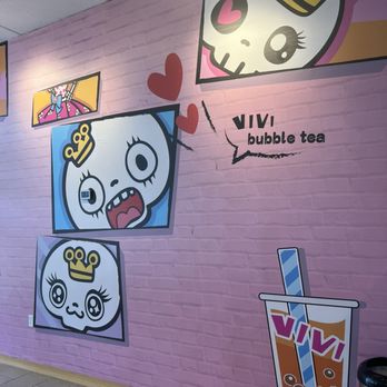 Vivi Bubble Tea - Dublin - Inside decor - Bubble Tea Near Me - Dublin, Ohio