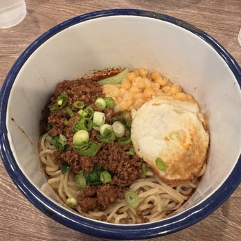 Cup noodles shop - Chongqing Zhajiang Noodles with Peas 重庆豌杂面 - Szechuan Near Me - Rancho Cucamonga, California Cup noodles shop - Chongqing Zhajiang Noodles with Peas 重庆豌杂面 - Szechuan Near Me - Rancho Cucamonga, California