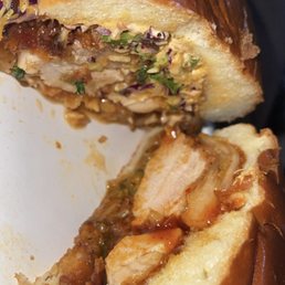 Spicy Korean Sandwich