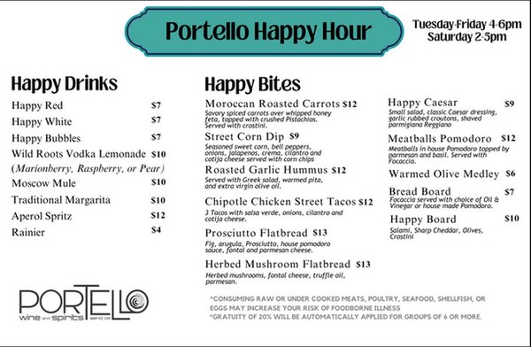 Menu photo 1 Portello Wine and Spirits Bend, OR