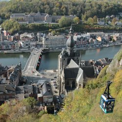 Dinant - Aussicht von oben