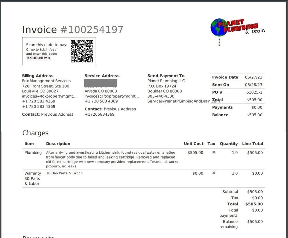 Slide of Planet Plumbing & Drain