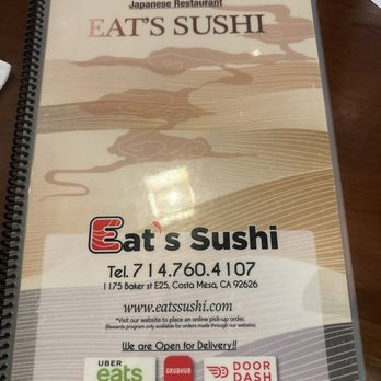 EAT'S SUSHI - Sushi Bars Near Me - Costa Mesa, California EAT'S SUSHI - Sushi Bars Near Me - Costa Mesa, California