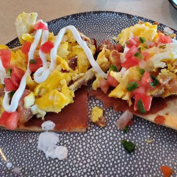 Buena Vida - Bacon Open-faced Quesadilla - Mexican Near Me - Arlington, Virginia Buena Vida - Bacon Open-faced Quesadilla - Mexican Near Me - Arlington, Virginia