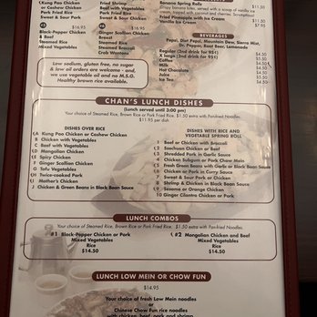 Chan's Chinese Restaurant - Chinese Near Me - Bend, Oregon